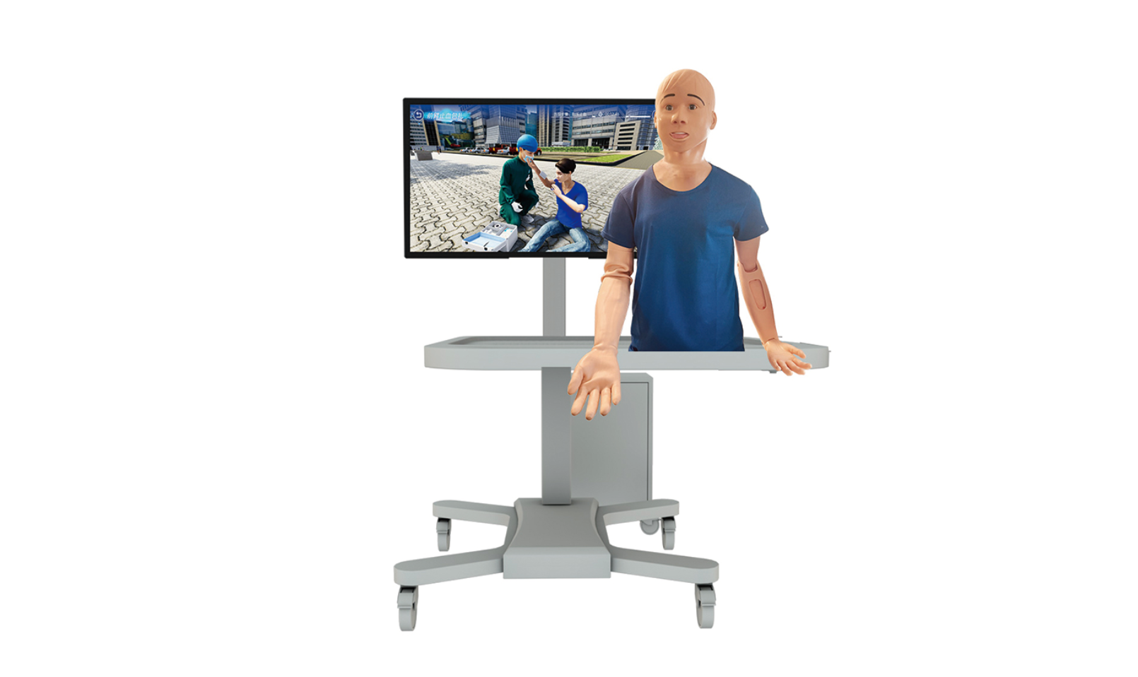 伤口止血包扎虚实结合训练系统