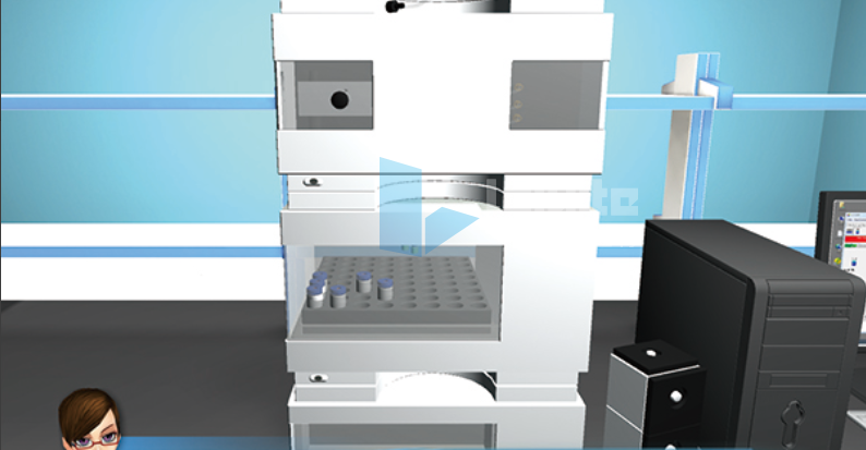 高效液相色谱仪虚拟仿真实验